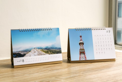 【Desk Calendar Landscape】
